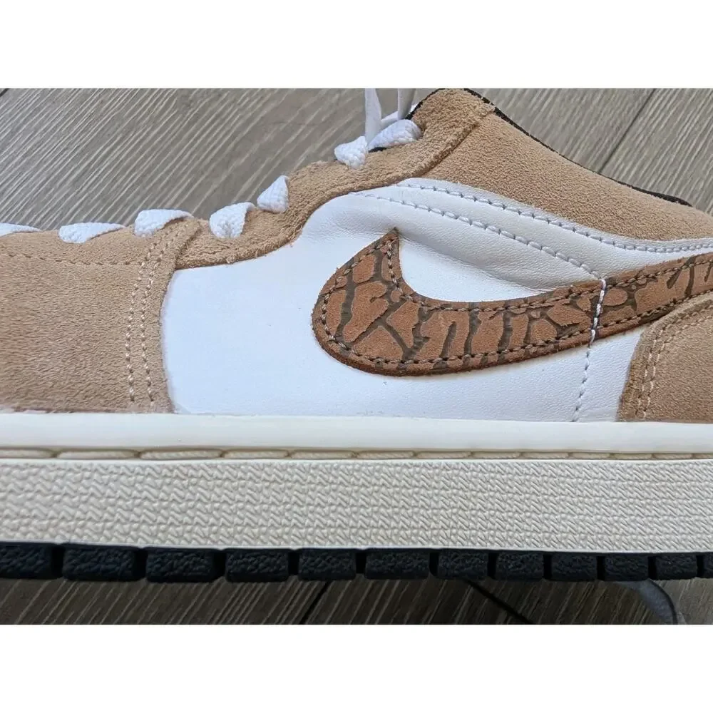 Air Jordan 1 SE Low Brown Elephant Size 8.5